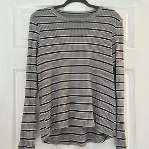 AE Oversized Ribbed Crewneck